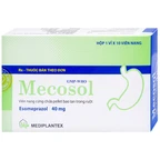 Viên nang cứng Mecosol 40mg Mediplantex điều trị bệnh trào ngược - dạ dày, thực quản (1 vỉ x 10 viên)