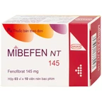 Thuốc Mibefen NT 145 Hasan điều trị tăng triglycerid huyết nặng (3 vỉ x 10 viên)