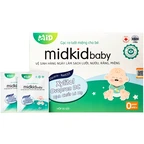 Gạc răng miệng Midkid baby cho bé sơ sinh làm sạch và bảo vệ răng miệng cho bé (Hộp 50 gói)