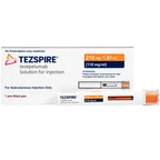 Dung dịch bút tiêm Tezspire 210mg Astrazeneca được chỉ định điều trị duy trì cho người lớn và trẻ vị thành niên từ 12 tuổi trở lên bị hen nặng (1.91ml)