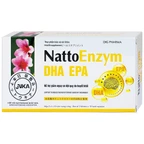Viên uống NattoEnzym DHA EPA DHG Pharma hỗ trợ giảm nguy cơ đột quỵ do huyết khối (2 vỉ x 10 viên)