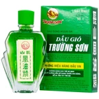 Dầu gió Trường Sơn 6ml giúp giảm cảm cúm, nghẹt mũi, chóng mặt, đau đầu