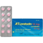 Viên nén phân tán trong miệng Loratadin 10mg An Thiên điều trị viêm mũi dị ứng, mề đay (10 vỉ x 10 viên)
