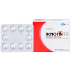 Thuốc Acnotin 10mg MEGA We care điều trị mụn trứng cá nặng (3 vỉ x 10 viên)