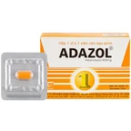 Thuốc Adazol 400mg Dược 3-2 điều trị nhiễm ký sinh trùng đường ruột (1 vỉ x 1 viên)