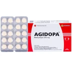 Thuốc Agidopa Agimexpharm điều trị tăng huyết áp (2 vỉ x 10 viên)