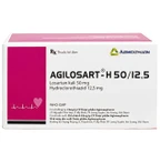 Thuốc Agilosart-H 50/12.5 Agimexpharm điều trị tăng huyết áp ( 6 Vỉ X 10 Viên)