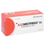 Thuốc Agimetpred 16 Agimexpharm chống viêm, ức chế miễn dịch (6 vỉ x 10 viên)