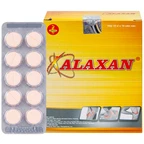 Thuốc Alaxan United giảm các cơn đau cơ xương, nhức đầu, đau bụng kinh, nhức răng (10 vỉ x 10 viên)