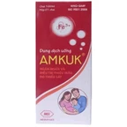 Dung dịch uống Amkuk 100ml Mebiphar ngăn ngừa và điều trị thiếu máu do thiếu sắt