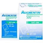 Bột Augmentin 500mg/62.5mg GSK điều trị nhiễm khuẩn (12 gói)