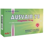 Thuốc Ausvair 75mg Reliv điều trị đau do nguyên nhân thần kinh (3 vỉ x 10 viên)