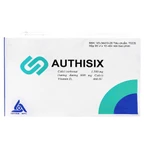 Thuốc Authisix Meyer-Bpc giúp ngăn ngừa tình trạng thiếu hụt canxi và vitamin D3 (6 vỉ x 10 viên) 