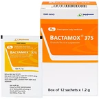 Thuốc cốm Bactamox 375 Imexpharm điều trị nhiễm khuẩn (12 gói)