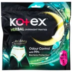 Băng vệ sinh dạng quần Kotex herbal kháng khuẩn (gói 2 miếng) Size M-L