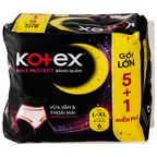 Băng vệ sinh dạng quần Kotex Max Protect size L-XL (5+1) miếng
