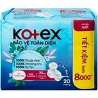 Băng vệ sinh Kotex bảo vệ toàn diện 23cm (Gói 20 miếng)