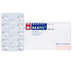 Thuốc Beatil 4mg/5mg Gedeon điều trị tăng huyết áp vô căn, bệnh mạch vành ổn định (3 vỉ x 10 viên)