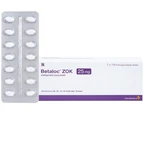 Thuốc Betaloc Zok 25mg AstraZeneca điều trị tăng huyết áp (1 vỉ x 14 viên)