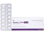 Thuốc Betaloc Zok 50mg AstraZeneca điều trị tăng huyết áp (2 vỉ x 14 viên)