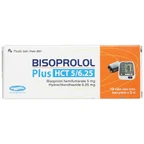 Thuốc Bisoprolol Plus HCT 5/6.25 Savi điều trị tăng huyết áp từ nhẹ đến vừa (3 vỉ x 10 viên)
