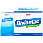 Hỗn dịch uống Biviantac BRV điều trị triệu chứng ăn không tiêu, đầy hơi (20 gói x 10 ml)