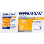Bột sủi Efferalgan 250mg UPSA SAS giảm đau, hạ sốt (12 gói)