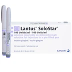 Bút tiêm Lantus SoloStar 100 Units/ml điều trị đái tháo đường (5 cây x 3ml)
