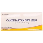 Thuốc Candesartan DWP 12mg Wealphar điều trị tăng huyết áp (6 vỉ x 10 viên)