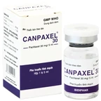 Dung dịch tiêm Canpaxel 30mg Điều trị ung thư buồng trứng, ung thư vú Hộp 5ml