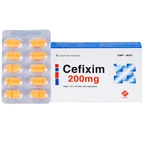 Thuốc Cefixim 200mg Vidipha điều trị nhiễm khuẩn (1 vỉ x 10 viên)