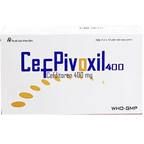 Thuốc CefPivoxil 400 Hà Tây điều trị cơn cấp của viêm phế quản mãn (30 viên)
