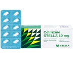 Thuốc Cetirizine Stella 10mg giảm viêm mũi dị ứng, mày đay (5 vỉ x 10 viên)