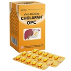 Viên mật nghệ Cholapan OPC điều trị các chứng gan đau, mật kém, đau dạ dày (5 vỉ x 10 viên)