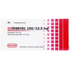 Thuốc Coirbevel 150/12.5mg Hasan điều trị tăng huyết áp (2 vỉ x 14 viên)
