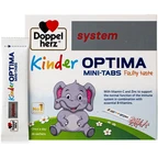 Cốm bổ sung các vitamin, giúp tăng cường sức đề kháng cho trẻ Doppelherz Aktiv Kinder Optima Mini-Tabs (20 gói x 30g)
