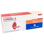Thuốc Corneil 5 Đạt Vi Phú điều trị tăng huyết áp, đau thắc ngực (3 vỉ x 10 viên)
