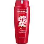Dầu gội dược liệu Thái Dương 3 Hoa Đào làm mềm mượt và bồng bềnh tóc (200ml)