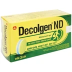 Thuốc Decolgen ND United điều trị các triệu chứng cảm thông thường, viêm mũi dị ứng (12 vỉ x 10 viên)