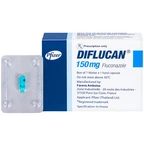 Thuốc Diflucan 150mg Pfizer điều trị tình trạng nhiễm nấm (1 vỉ x 1 viên)