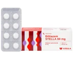Thuốc Diltiazem Stella 60mg điều trị và dự phòng cơn đau thắt ngực (3 vỉ x 10 viên)