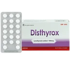 Thuốc Disthyrox Hà Tây điều trị thay thế hoặc bổ sung cho hội chứng suy giáp (100 viên)