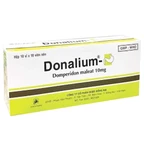 Thuốc Donalium- Đồng Nai điều trị ngắn hạn triệu chứng buồn nôn và nôn nặng (10 vỉ x 10 viên)