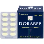 Thuốc Dorabep 800mg Đông Nam điều trị triệu chứng chóng mặt (10 vỉ x 10 viên)