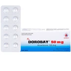 Thuốc Dorobay 50mg Domesco điều trị đái tháo đường típ 2 (3 vỉ x 10 viên)