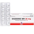 Thuốc Dozidine MR 35mg Domesco điều trị triệu chứng đau thắt ngực ổn định (6 vỉ x 10 viên)