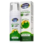 Dung dịch vệ sinh phụ nữ dạng bọt Natural Feminine Lá Trầu Không kháng khuẩn, vệ sinh nhẹ nhàng (160ml)