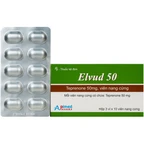 Thuốc Elvud 50mg Apimed điều trị viêm loét dạ dày và cải thiện tổn thương niêm mạc dạ dày (3 vỉ x 10 viên)