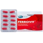 Thuốc Ferrovit MEGA We care điều trị thiếu máu do thiếu sắt (5 vỉ x 10 viên)