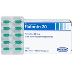Thuốc Flutonin 20 Hasan điều trị bệnh trầm cảm (5 vỉ x 10 viên)